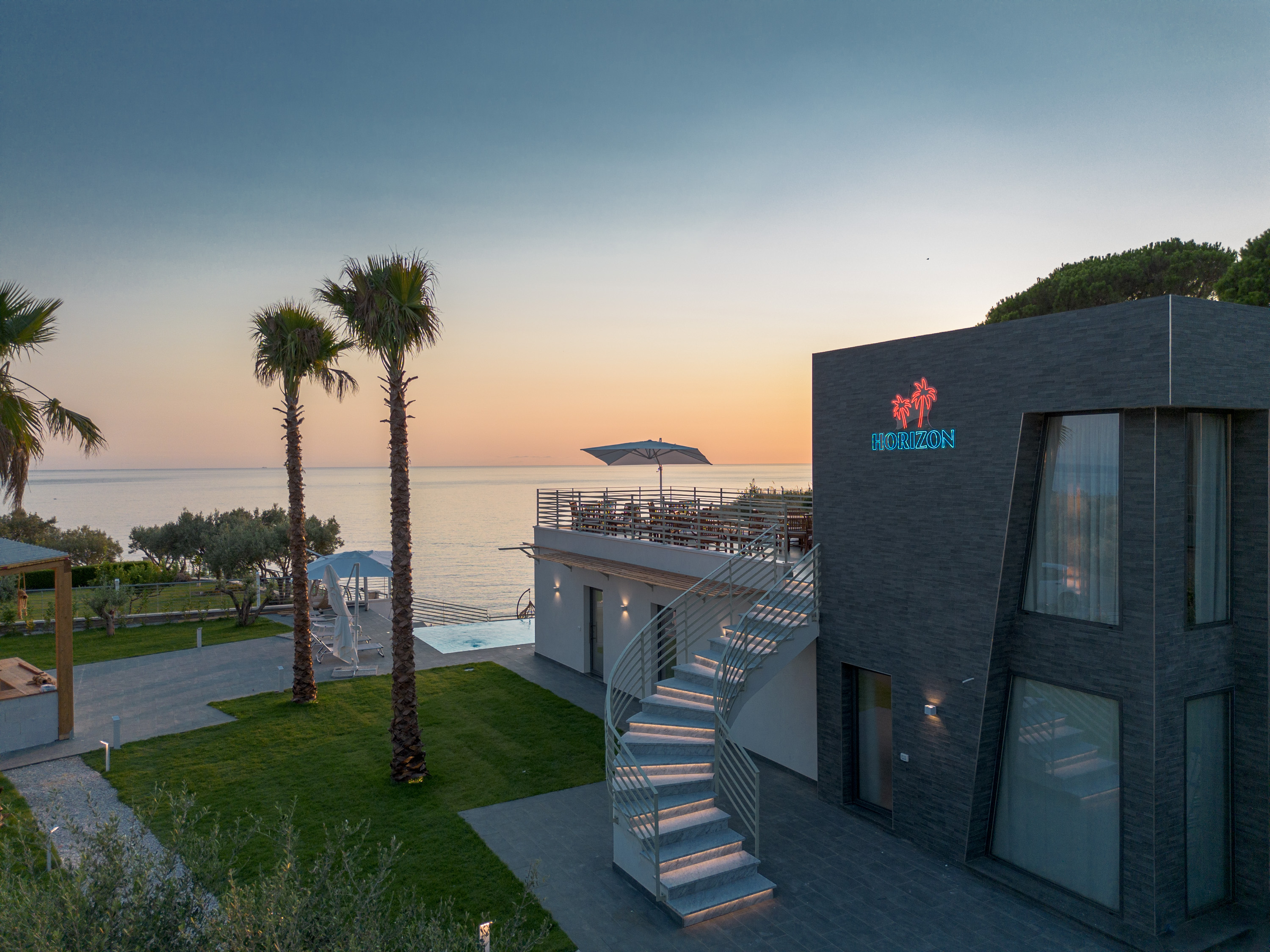 Vista Aerea B&B al Tramonto